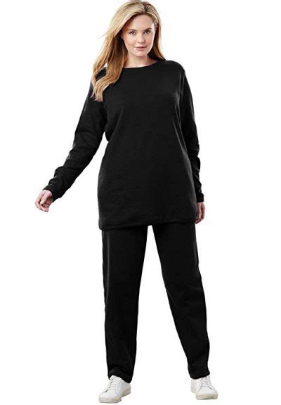 women's plus size sweat outfits.